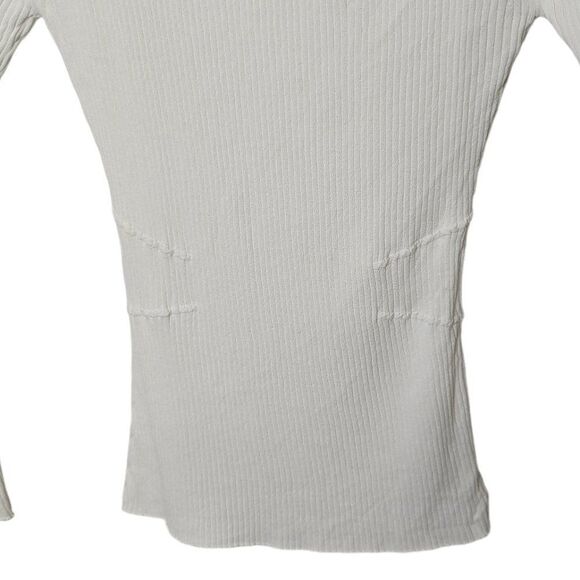 Sandro Rayann Off-the-Shoulder Graphic  Strap Sweater - Picture 7 of 9